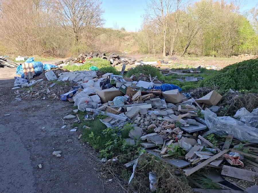 Déchets à Quaregnon