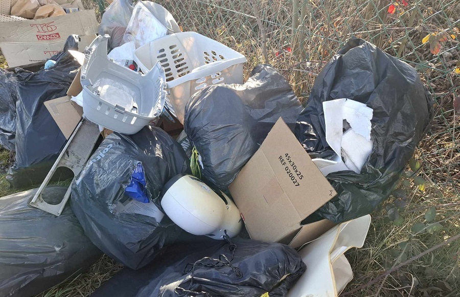 Déchets dans la nature