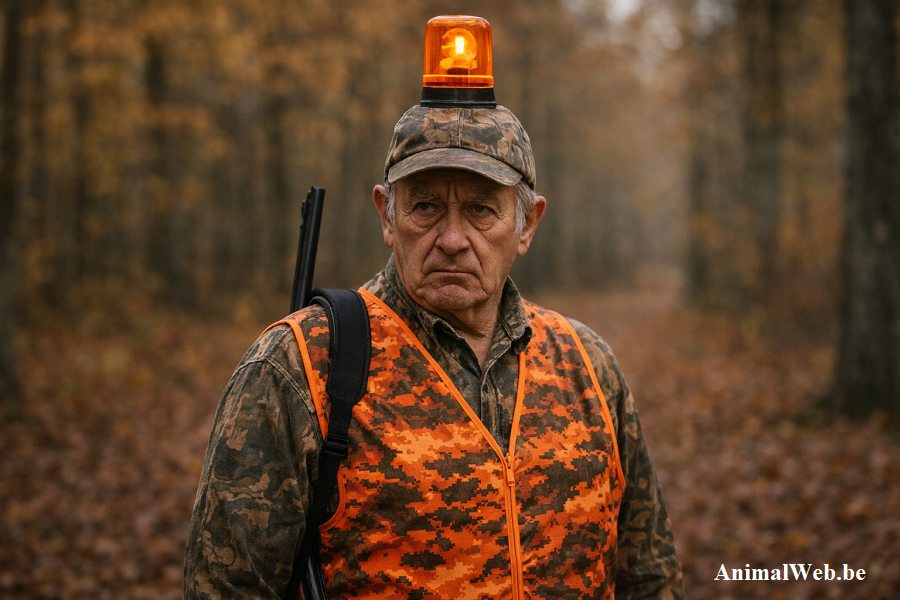 Chasseur avec Gyrochasseur sur la tête
