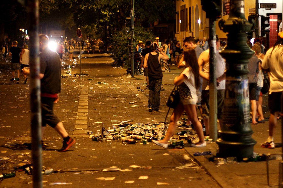 Déchets en ville