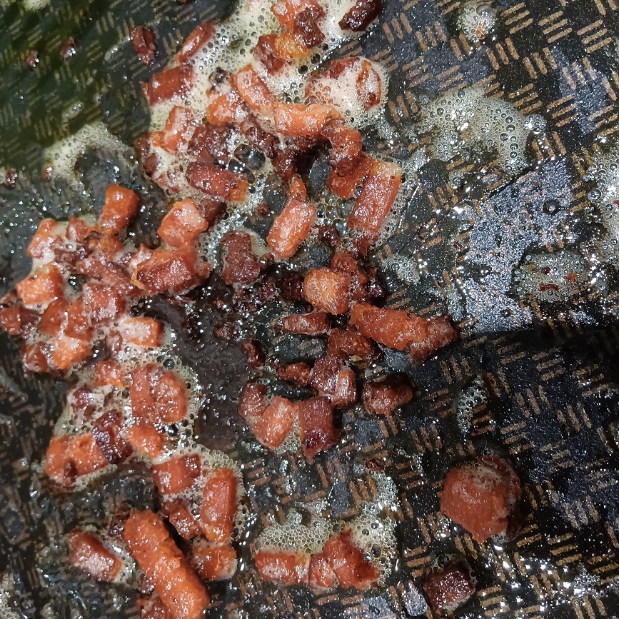 Lardons végétaux fumés de la marque La Vie