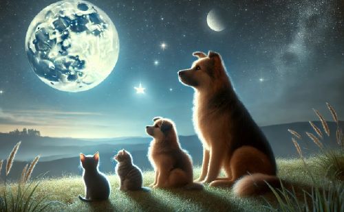 Les effets des phases lunaires chez les chats et les chiens Les effets des phases lunaires chez les chats et les chiens