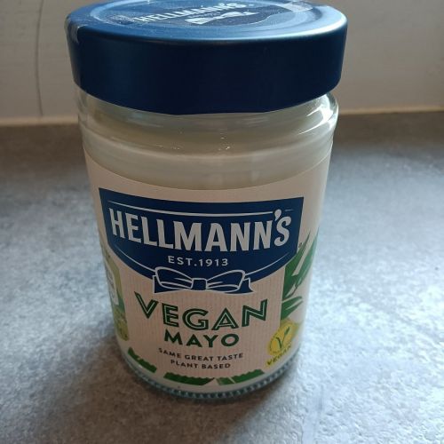 Mayonnaise végane de la marque Hellmann's Mayonnaise végane de la marque Hellmann's