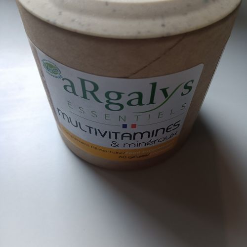 Argalys Essentiels Multivitamines et Minéraux - 60 gélules Argalys Essentiels Multivitamines et Minéraux - 60 gélules - AnimalWeb