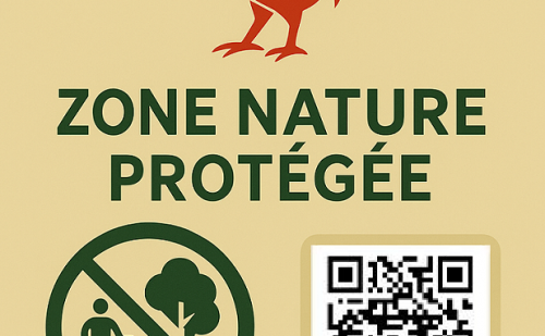 Affiche :Zone nature protégée Affiche :Zone nature protégée