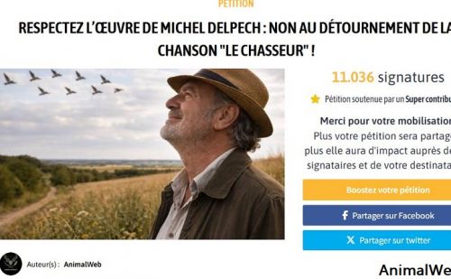 Pétition : Respect de l'oeuvre de Michel Delpech